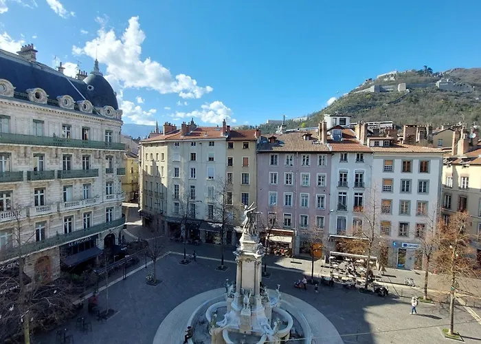 Hyper-centre De Grenoble, Parentale - Wifi Fibre - Cocon 公寓 格勒诺布尔